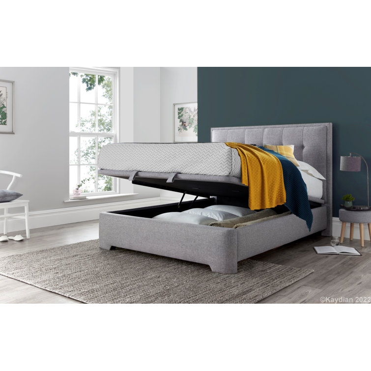 Rosalind Wheeler Aazim Upholstered Ottoman Bed Wayfair.co.uk